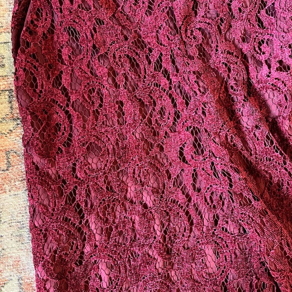 Anthropologie Red Jumpsuit Size 6 - Picture 2 of 2